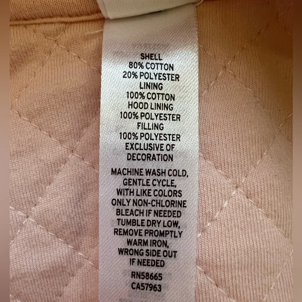 Nordstrom Light Pink Quilted Bunting, sz 3M
